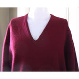 High & Mighty Pure Wool VNeck Pullover Sweater Mens XLT Tall Scotland Vintage