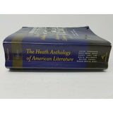 The Heath Anthology of American Literature 3rd Edition Vol 1 Paul Lauter Book