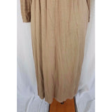 Rabbit Designs Scoop Neck Long Maxi Modest Duster Knit Sweater Dress Womens M