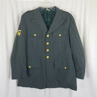 Vietnam War Era US Army Specialist 5 Rank Uniform Coat Blazer Jacket Mens sz 40S