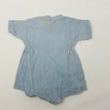 Vintage Babes Interlock One-Piece Jumper Playsuit Romper Suit Baby Boys 12 M