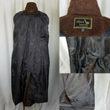 Alpaca Collection Brown Mohair Wool Peacoat Dress Coat Womens 42 S M England