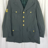 Vietnam War Era US Army Specialist 5 Rank Uniform Coat Blazer Jacket Mens sz 40S