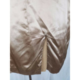 Vintage Double Breasted Wool Camel Peacoat Jacket Short Coat Womens 4 Tan 1990's