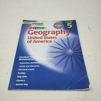Spectrum Geography 5 United States Of America 5th Grade McGraw Hill Workbook