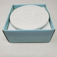 Beachcomber Terracotta Sea Coasters Hummingbird Iris Flowers Waterproof Thirsty