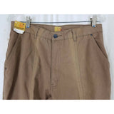 Vintage 80s Radar Allen Khaki Cargo Pants Jeans Mens 34 x 34 Brown Tan Bradlees