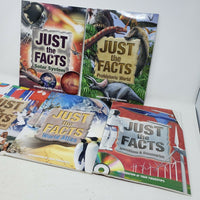 Just the Facts Books TickTock 2010 Inventions People Atlas Solar System Lot of 5