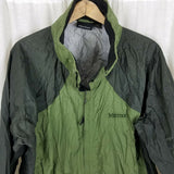 Marmot Hooded Anorak Rain Jacket Windbreaker Mens XL Contrast Packable Zip Up