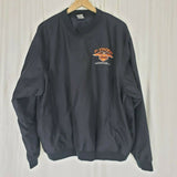 Harley Davidson F-Troop 2000 Leominster MA Pullover Nylon Shirt Jacket Mens sz L