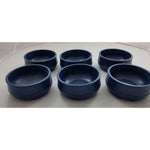 Aladdin Blue Insulated Bowls Plastic Melmac Melamine USA Made Lot of 6 Hospital