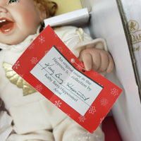 Happiness Is My First Christmas 1992 Porcelain Girl Doll Ashton Drake Galleries