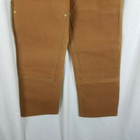 Carhartt Double Knee Reinforced Carpenter Work Pants Mens 30x29 Brown Heavy Duty