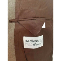 Mondo di Marco Brown Wool Cashmere Sport Coat Blazer Jacket XL Italy Firenze Tan