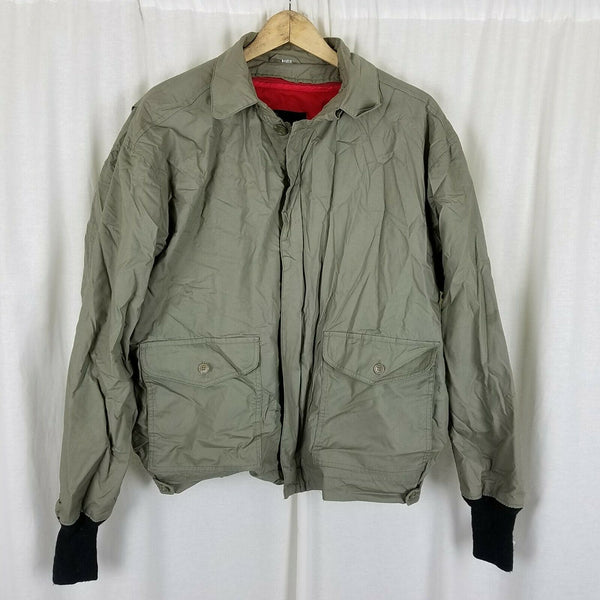 Vintage Lakeland Wool Lined Harrington Golf Bomber Clicker Jacket Mens 44 70s