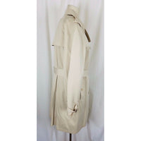 Vintage Fleet Street Long Belted Cape Top Classic Trench Coat Womens 12 Lined