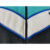 Fila Sports Chevron Striped Zip Through Sweatshirt Tennis Track Jacket Womens XL