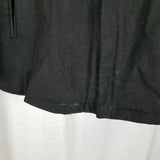 Perry Ellis Portfolio Wool Blend Quilted Peacoat Jacket Car Coat Mens XXL Black