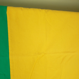 Flexa Colorblock Cotton Twin Duvet Cover Bright Loud Stripes Blue Green Yellow