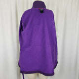 The North Face Wrap Belted Shawl Collar Jersey Knit Sweatshirt Jacket Womens M