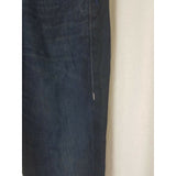 True Religion Skinny with Flaps Pocket Faded Mens 36 Dark Denim Blue Jeans 40x33