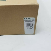 LL Bean Wicked Good Lodge Boots Shearling Wool Plaid Leather Snow Tall Womens 8