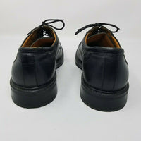 Bill Blass Italy Evans Black Leather Split Toe Derby Dress Shoes Mens 10 Oxfords