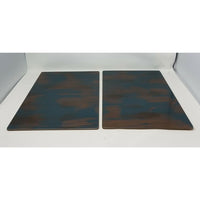 Paint & Colour Textures Toronto Canada Handpainted Cork Bottom Placemats Set 6