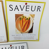 Saveur Magazine 2002 Lot of 3 56 59 63 Editions Issues Cooking Food