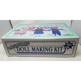 Vintage Little Doll Shoppe Doll Making Kit NOS Cow Cat Pig Stuffed Animals Dolls