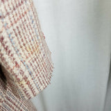 Country Suburbans Wool Plaid Tweed Blazer Jacket Skirt Suit Womens 12 USA Pink