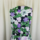 Talbots x Oprah Magazine Hydrangea Fit & Flare Twirl Dress Womens 8P NWT $189