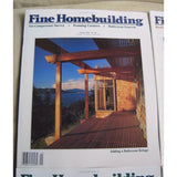 Fine Homebuilding Back Issues Magazines Lot of 6 Entire Year 1998 DIY Remodeling