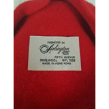 Vintage 1950s Fashions by Arlington Fifth Avenue 100% Wool Red Beret HAT Chapeau