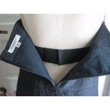 Isaac Mizrahi Strapless Indigo Denim Blue Jean Pleated Sundress Dress NWT Womens