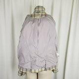 LL Bean Wool Herringbone Tweed Plaid Riding Country Jacket Blazer Womens 12P