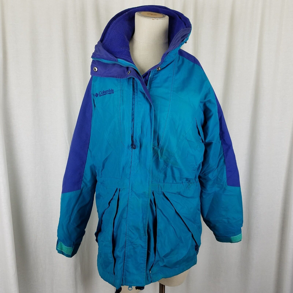 Columbia Double Whammy 3-in-1 Winter Parka Double 2 Jacket Womens S Colorblock