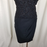 Frederick's of Hollywood Strapless Mini Cocktail Dress Womens 34B S Sexy Bodycon