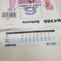 BUTTERICK 6 Sew Fast & Easy Sewing Pattern B4386 Women Sizes 16-18-20-22 Dress