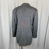 Zanella Amanda Plaid Jacket Blazer Womens 12 Riding Equestrian 3 Button Italy