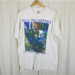 Vintage Paul McCartney The New World Tour 93 Concert TShirt Double Sided Mens XL