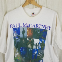 Vintage Paul McCartney The New World Tour 93 Concert TShirt Double Sided Mens XL