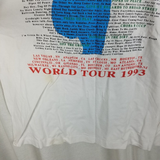 Vintage Paul McCartney The New World Tour 93 Concert TShirt Double Sided Mens XL