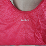 Vintage Reebok Bright Pink Large Tote Shoulder Bag Weekender Gym Purse