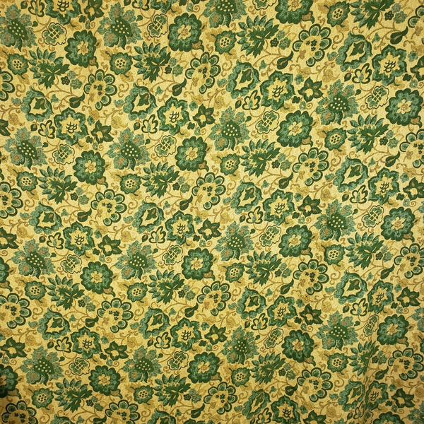 Vintage Woven Tapestry Floral Pattern Fringe Bed Cover Bedspread Blanket 70s MCM
