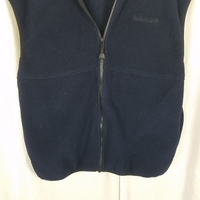 Vintage Timberland Fleece Vest Full Zip Up Lightweight Mens M Outdoor Adventure