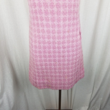 Vintage Mid Century Mod Victor  of Hong Kong Woven Boucle Sheath Dress Womens S