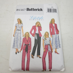 Butterick B4467 Womens Jacket top skirt pants Sewing Pattern sizes 8-10-12-14 BB