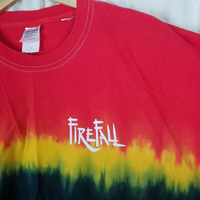 Vintage Firefall Tie Dye Concert TShirt Mens XL Gildan USA