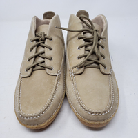 Vintage Orvis Blonde Leather Chukka Gumsole Gumshoe Shoes Boots Mens 11D 16PL